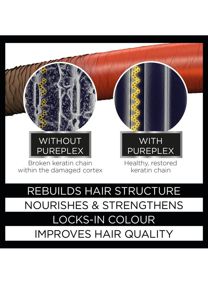 PurePlex Bond Reconstructing Shampoo For all hair types Professional Formula Nourishes and Rebuilds hair from within Protects and Restores 200ml By Knight and Wilson