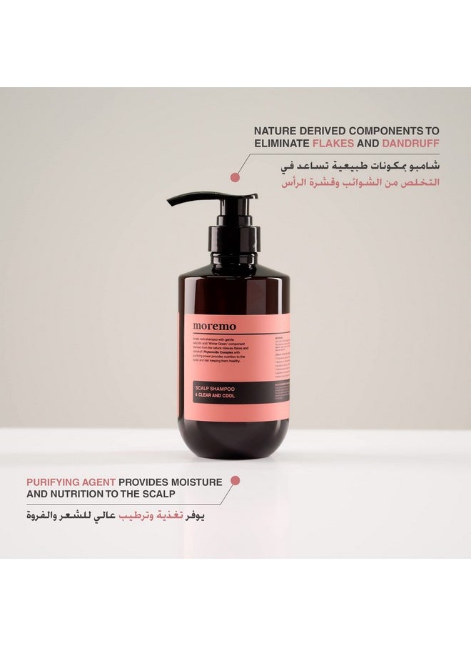 Ty Moremo Scalp Shampoo Clear And Cool 500Ml(17Oz) Hair Care Scalp Shampoo