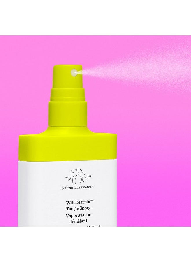Drunk Elephant Wild Marula Tangle Spray. Weightless and Heat-Protectant Detangler for Hair (120 mL / 4 Fl Oz)