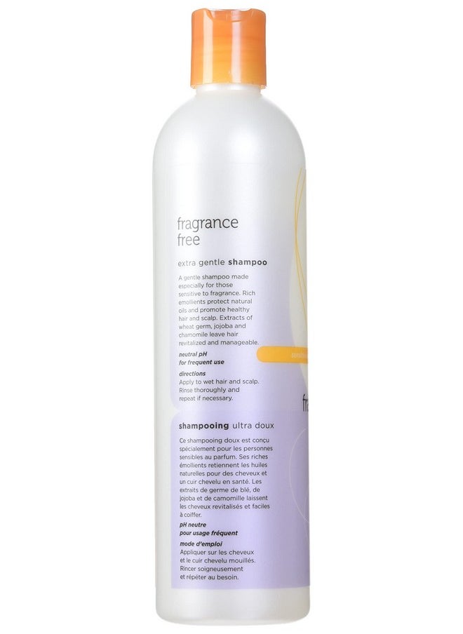 Earth Science Fragrance Free Shampoo, 12-Ounce Bottles (Pack of 3)