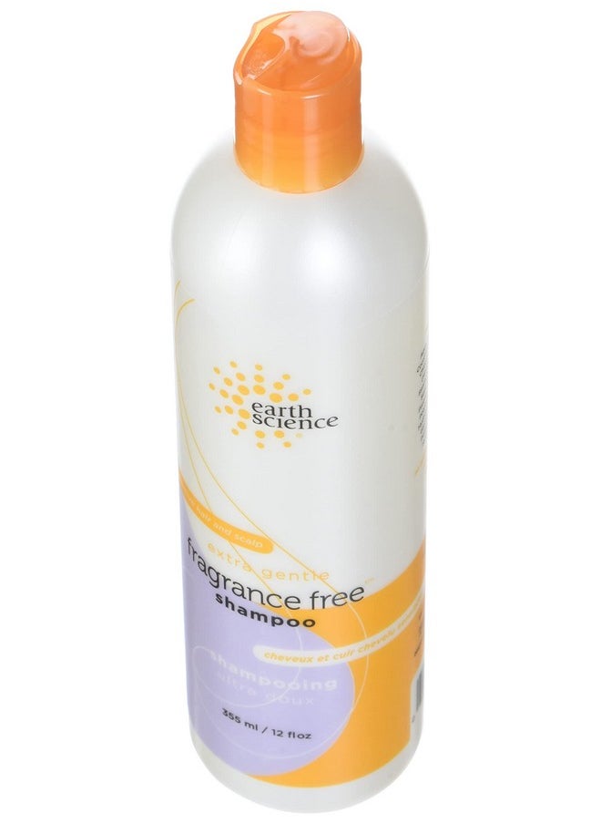Earth Science Fragrance Free Shampoo, 12-Ounce Bottles (Pack of 3)