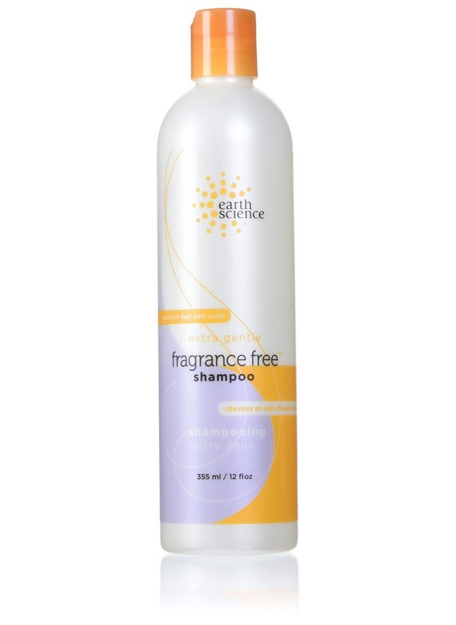 Earth Science Fragrance Free Shampoo, 12-Ounce Bottles (Pack of 3)