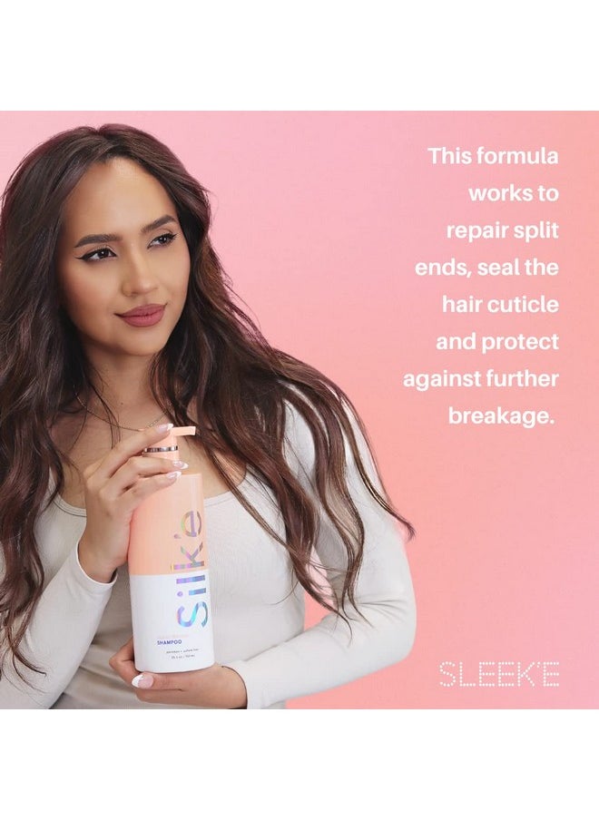 Silk'e Repair Therapy Shampoo 23.6 oz , clarifying and hydrating daily shampoo with Citric Acid, naturally stimulates healthy hair growth - without any parabens or sulfates!