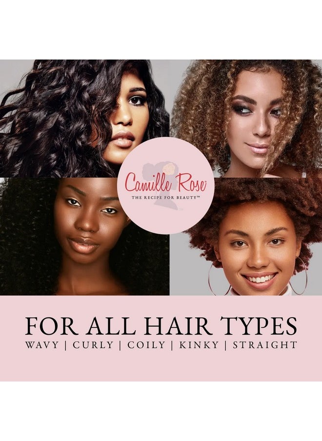 Camille Rose Clean Rinse Shampoo, with Honey and Peppermint to Moisturize and Clarify, for all Hair Types, 8 oz