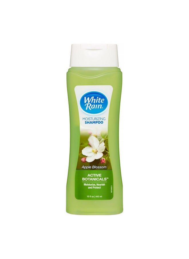 White Rain Moisturizing Shampoo, Apple Blossom, 15 Fluid Ounce, Green (29972)