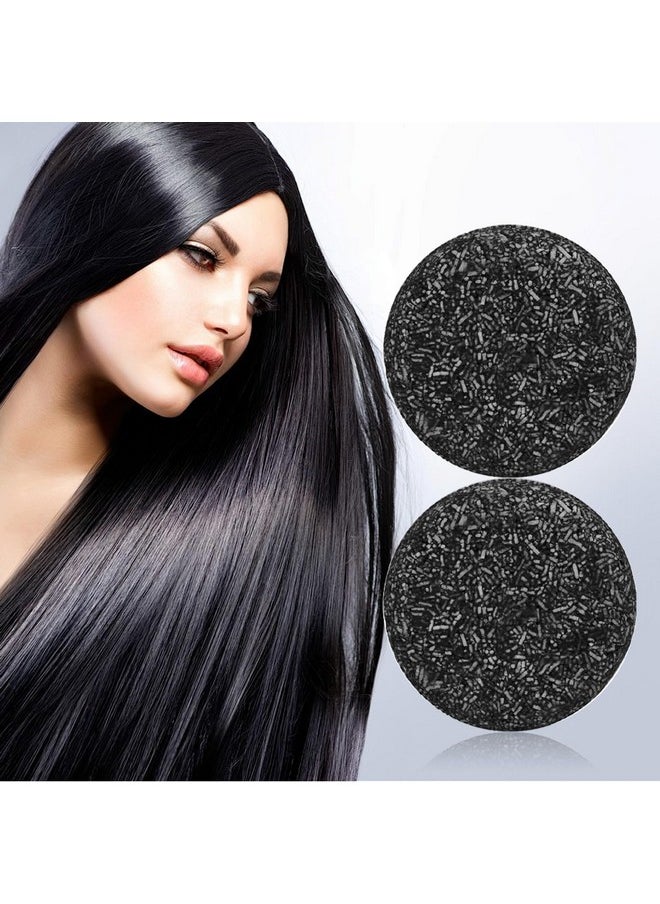 Gray Hair Reverse Shampoo Bar for Unisex, 2 PCS Grey Hair Darkening Soap for Deep Clean the Scalp, Grey Hair Shampoo Bar for Men & Women