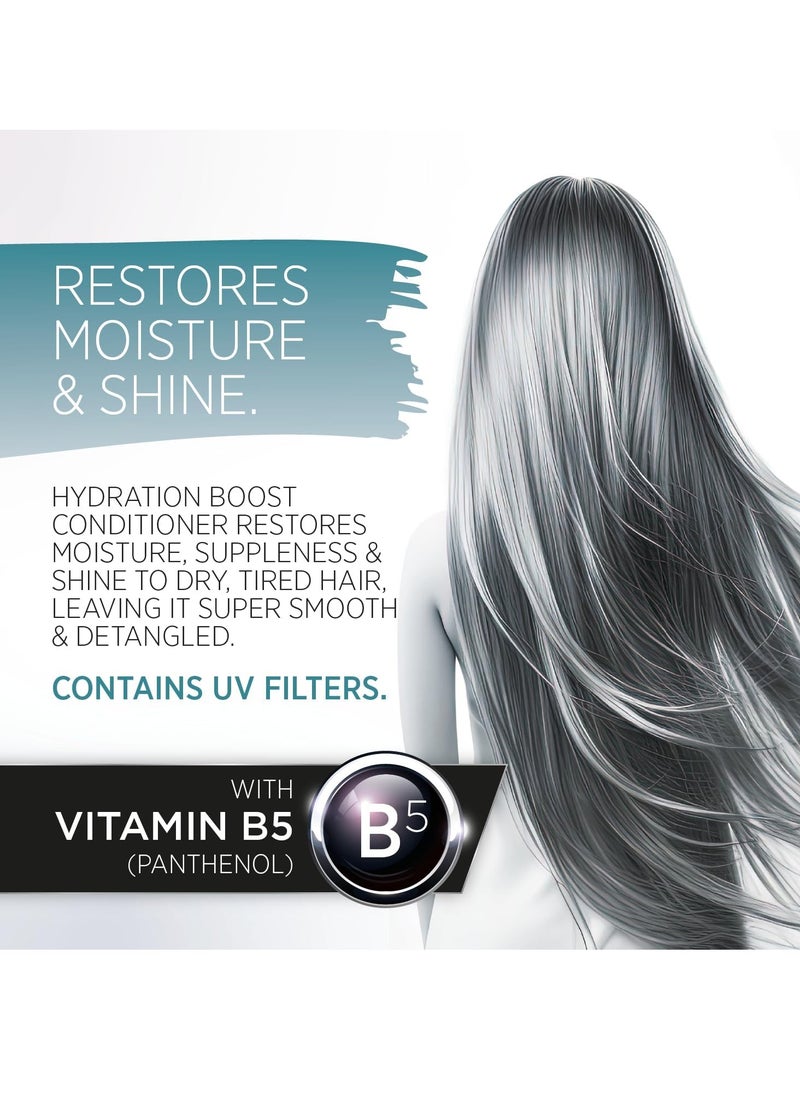 Salon Size Professional Hydration Boost Conditioner 1000ml Moisturizing and Hydrating Conditioner for Dry Hair and Scalp with Vitamin B5