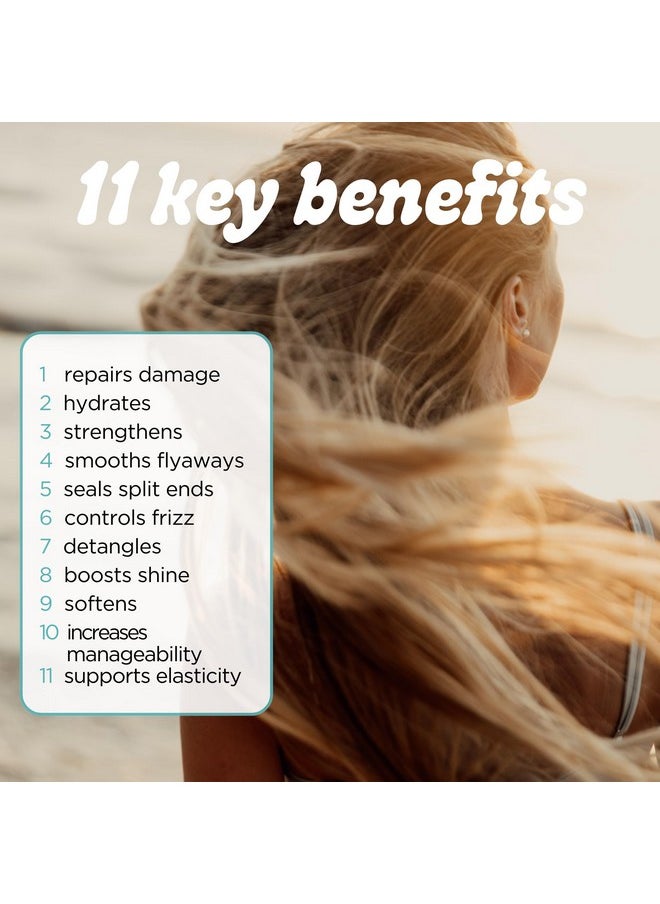 Pacifica Leave In Conditioner - 11 in 1 Magical Hair Treatment - Strengthen & Repair Damaged Hair - Deep Conditioning for Dry Hair Adds Shine & Anti-Frizz for Straight, Wavy & Curly Hair Care, Vegan
