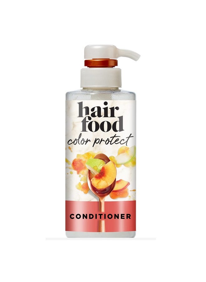 Hair Food White Nectarine & Pear Color Protect Conditioner, 10.1 fl oz, For Color Treated Hair