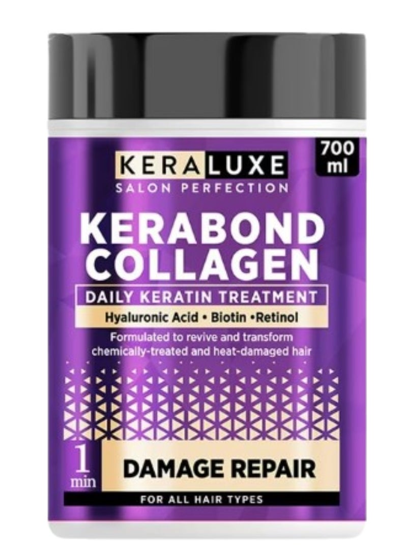 Luxe Organix Keraluxe Kerabond Collagen Daily Keratin Treatment 700ml