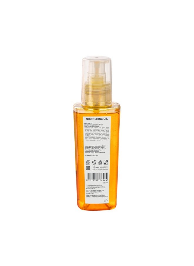 Tec Italy Olio Vital Revitalizing Treatment for Hair & Skin 4.22 oz by Tec Italy