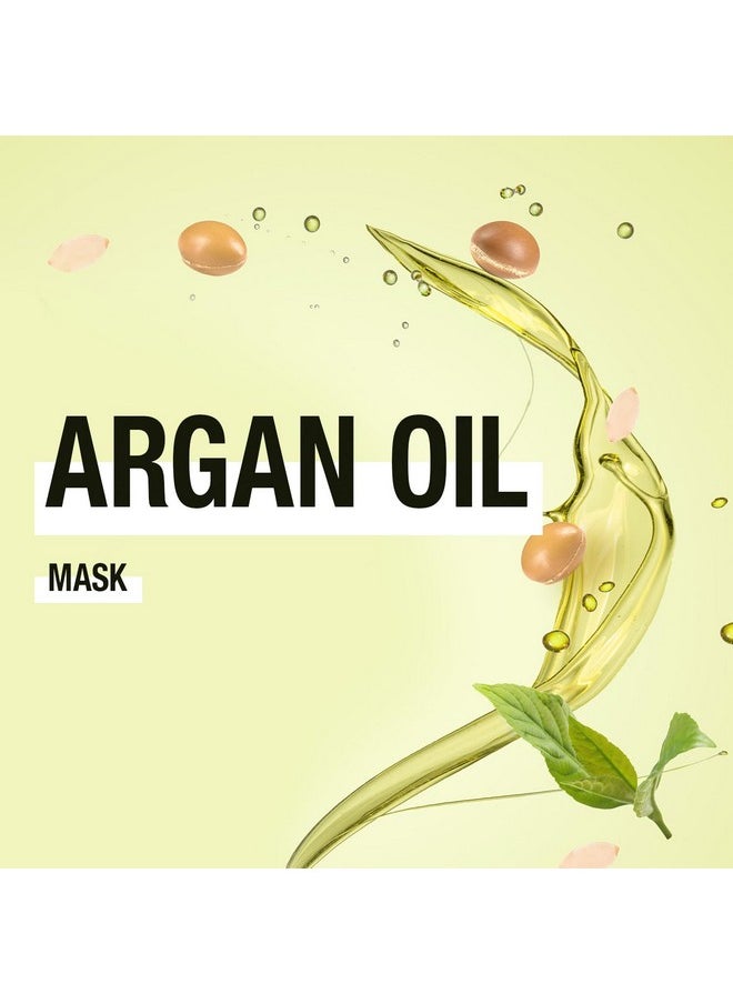 Inoar Argan Oil Hair Mask - Deep Conditioning, Moisturizing, Frizz Control for Curly Hair, Vegan, 8.05 Ounces/240 Milliliters