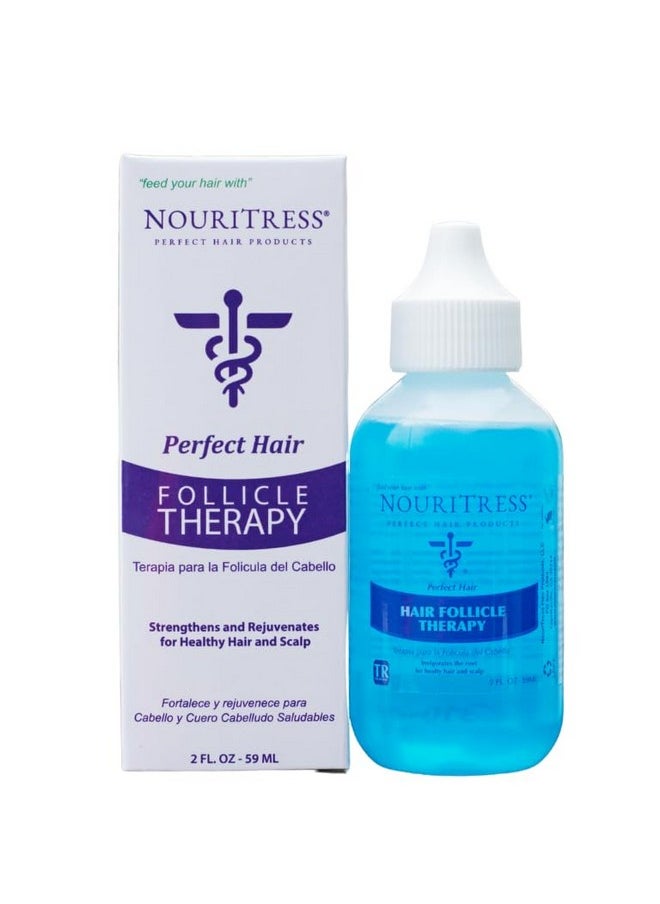 NouriTress Perfect Hair Follicle Therapy | Strengthens Hair at the Root | Thinning Hair Formula Serum To Enhance Growth | Nourishes Scalp | 2 FL. OZ