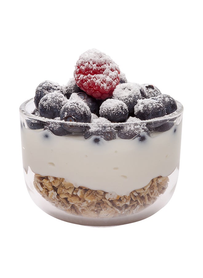 Restaurantware-5 Ounce Prep Bowls, 10 Round Mini Bowls - Durable, Dishwashable, Clear Glass Small Bowls, Freezable, For Serving Ice Cream, Parfaits, Or Puddings