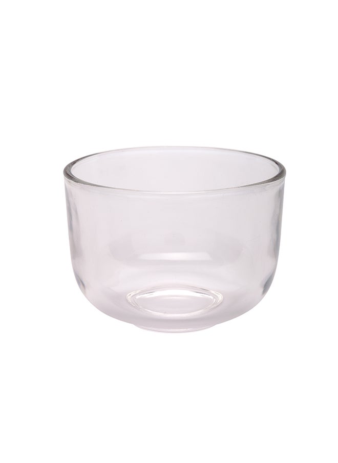 Restaurantware-5 Ounce Prep Bowls, 10 Round Mini Bowls - Durable, Dishwashable, Clear Glass Small Bowls, Freezable, For Serving Ice Cream, Parfaits, Or Puddings