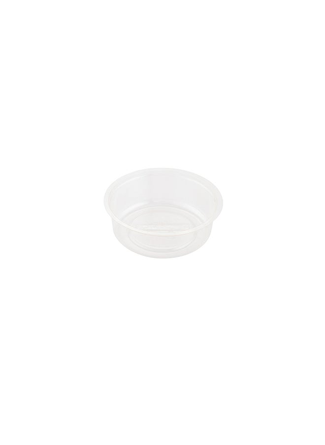 Restaurantware-Zero Waste 4 Ounce Topping Cups, 1000 Plastic Toppings Insert - Reinforced Rim, Fits Drinking Cups, Clear PLA Plastic Parfait Cups With Inserts, Disposable,