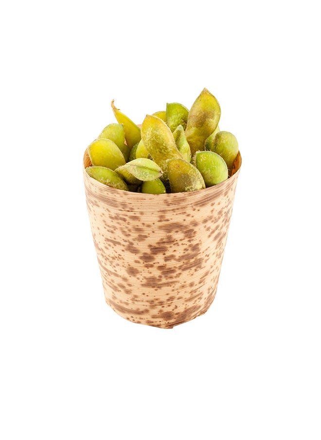 Restaurantware-5 Ounce Disposable Appetizer Cups, 200 Medium Bamboo Ramekins - Sustainable, For Hot And Cold Foods, All Bamboo Leaf Round Tubs, Serve Desserts At Parties Or Catered Events