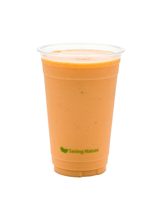 Restaurantware-20 Ounce Cold Cups, 1000 Drinking Cups - Lids Sold Separately, Serve Water, Sodas, Juices, or Smoothies, Clear PLA Plastic Eco-Friendly Cups, Disposable Cups For Parties,