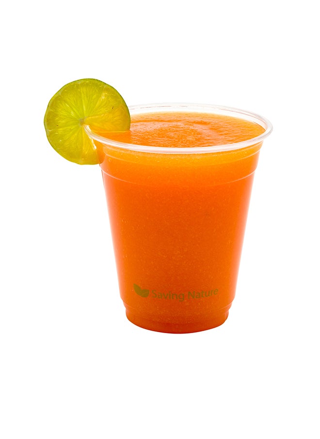 Restaurantware-12-OZ PLA Plastic Cup - Clear Cold Drinking Cup: Perfect for Juice Shops, Delis, & Restaurant take out - and Durable- 1000-CT - Basic Nature Collection