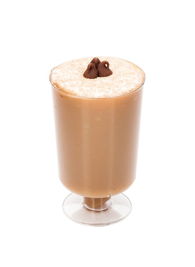 Restaurantware-1.4 Ounce Mini Cups, 100 Disposable Sample Cups - Stackable, Stemmed, Clear Plastic Tasting Cups, Serve Drinks, Appetizers, Or Desserts, For Parties, Buffets, Or Weddings