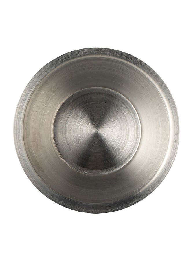 Restaurantware-6 Ounce Sauce Cups, 10 Round Dip Cups - For Condiments And Individual Portions, Stackable, Silver Stainless Steel Dipping Cups, Reusable, Durable