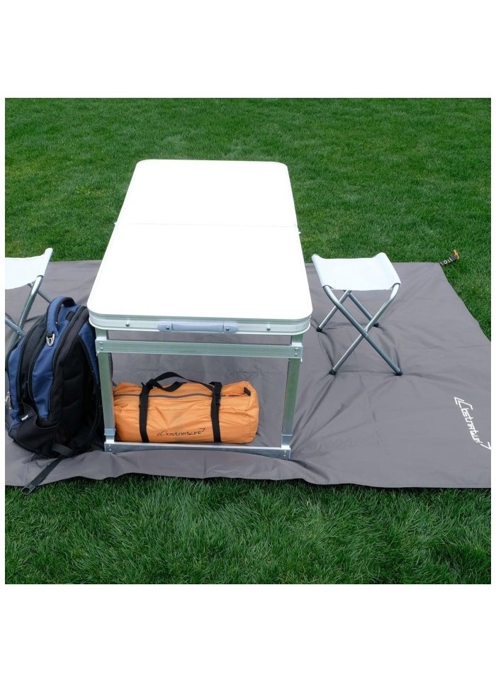 Tent Footprint - Waterproof Camping Tarp, Heavy Duty Tent Floor Saver, Ultralight Ground Sheet Mat for Hiking, Backpacking, Hammock, Beach - Storage Bag Included