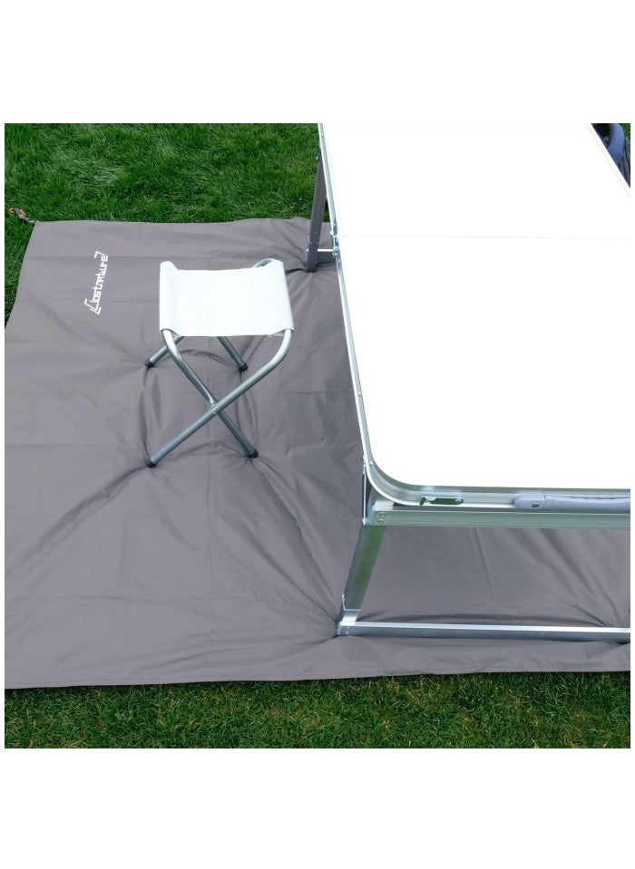Tent Footprint - Waterproof Camping Tarp, Heavy Duty Tent Floor Saver, Ultralight Ground Sheet Mat for Hiking, Backpacking, Hammock, Beach - Storage Bag Included