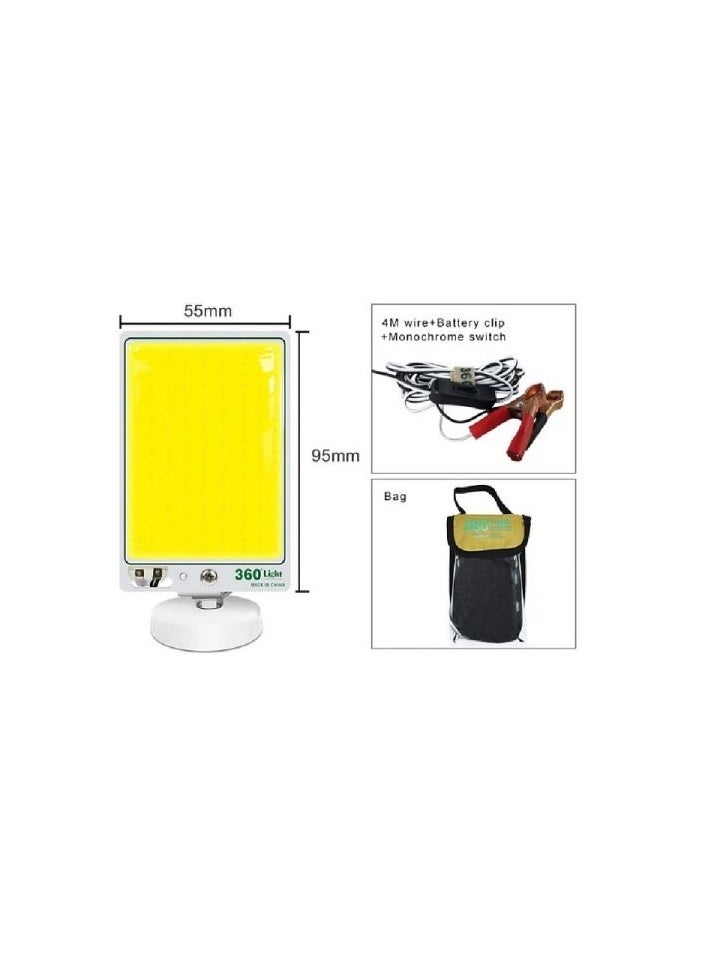TM-25 360° Light Mini Size Lantern | LED Camping Pocket Light | COB Outdoor Hiking, BBQ, Car Repairing Lamp