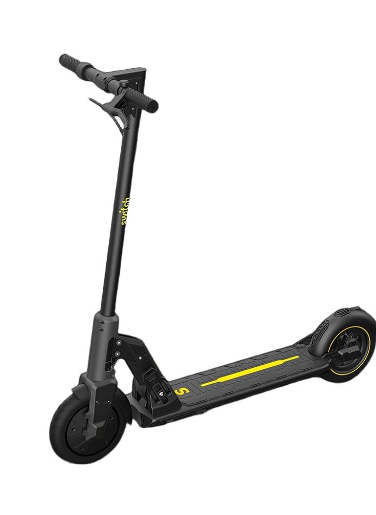 Es-B110 Electric Scooter - 350W Motor, 25 Km/H Speed, Rear Suspension, Led Front & Rear Lights For Smooth & Safe City Commuting - Black