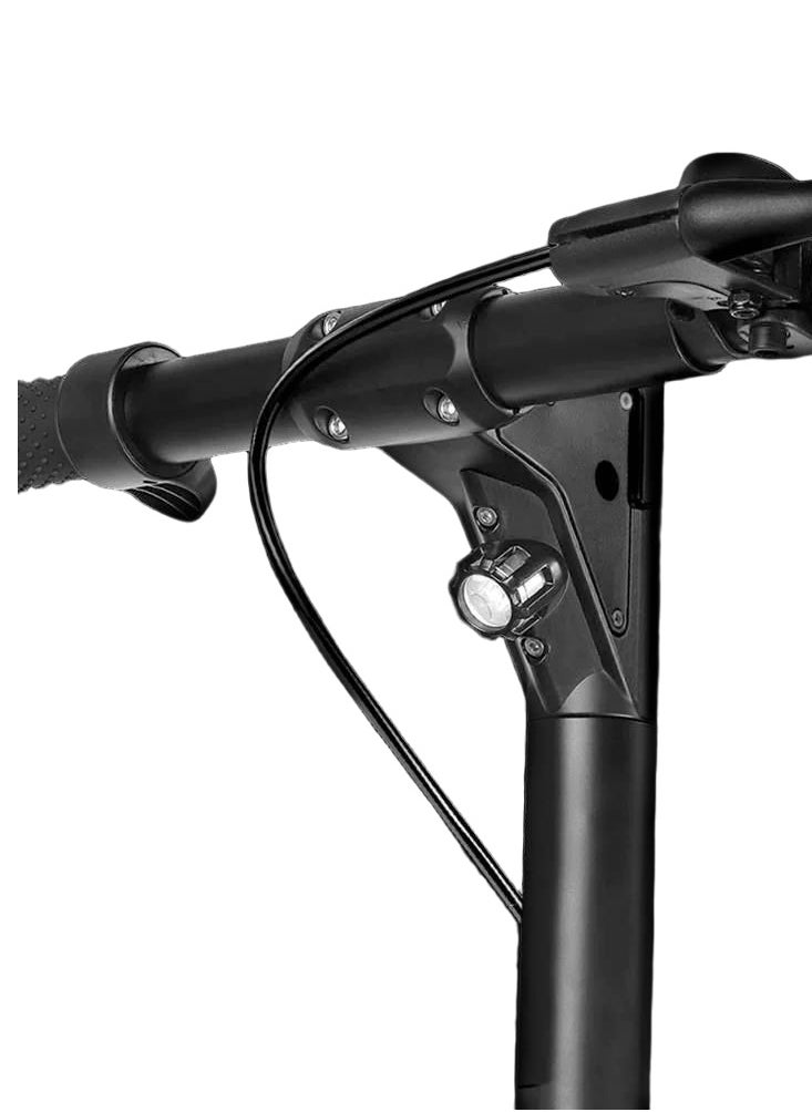 Es-B110 Electric Scooter - 350W Motor, 25 Km/H Speed, Rear Suspension, Led Front & Rear Lights For Smooth & Safe City Commuting - Black