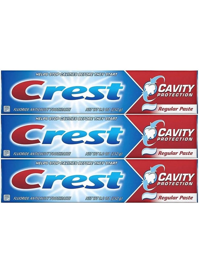 Crest Toothpaste Cavity Protection Regular (Pack of 3)
