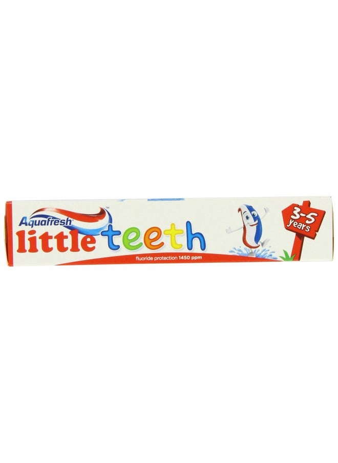 Aquafresh Little Teeth Toothpaste 3-5 Years (50ml) - Pack of 2