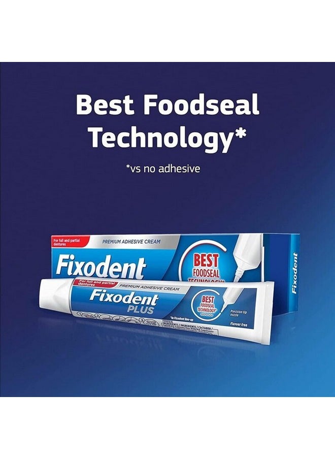 Fixodent Denture Adhesive Cream - Food Seal