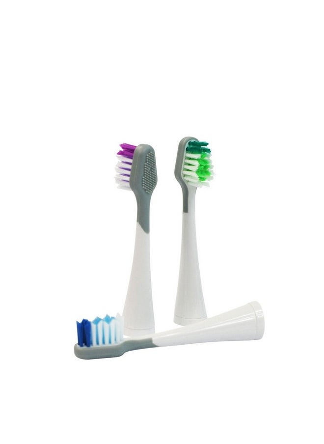Pursonic RBH-3 Replacement Brush Heads for Pursonic S400/S450/S600 models