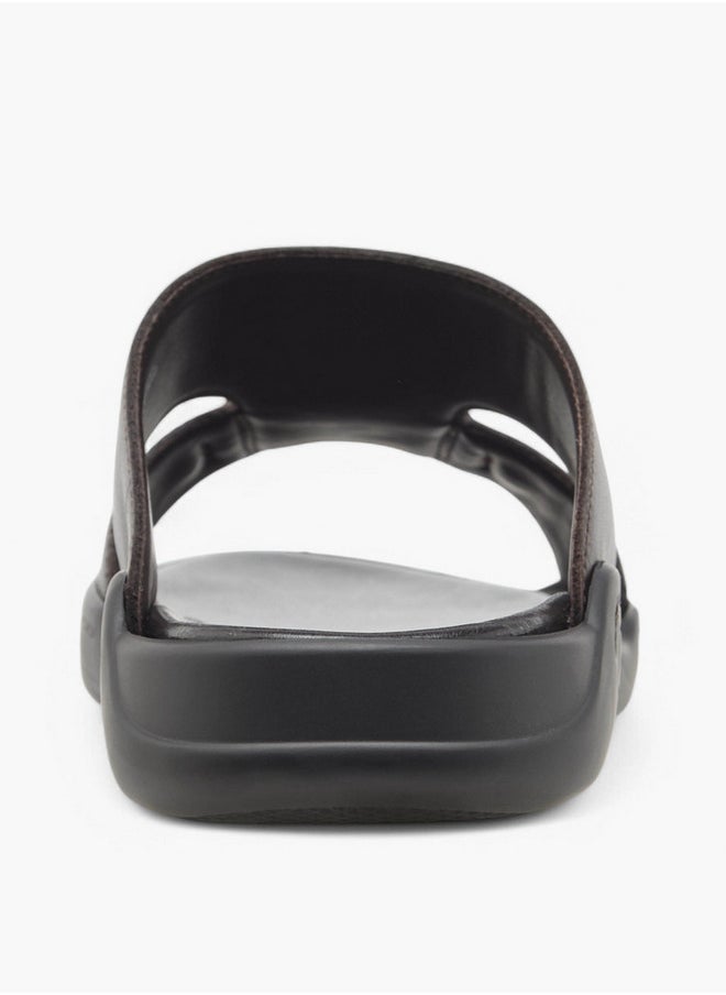 Men's Solid Slip-On Sandals