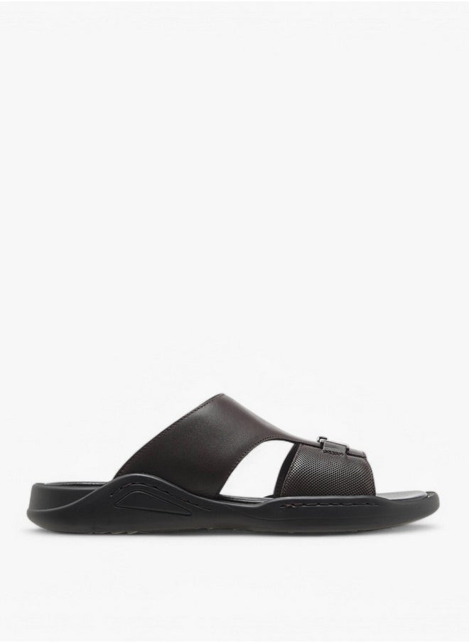 Men's Solid Slip-On Sandals