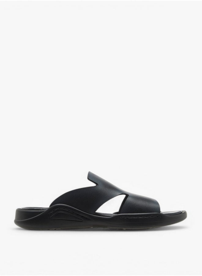 Men's Solid Slip-On Sandals