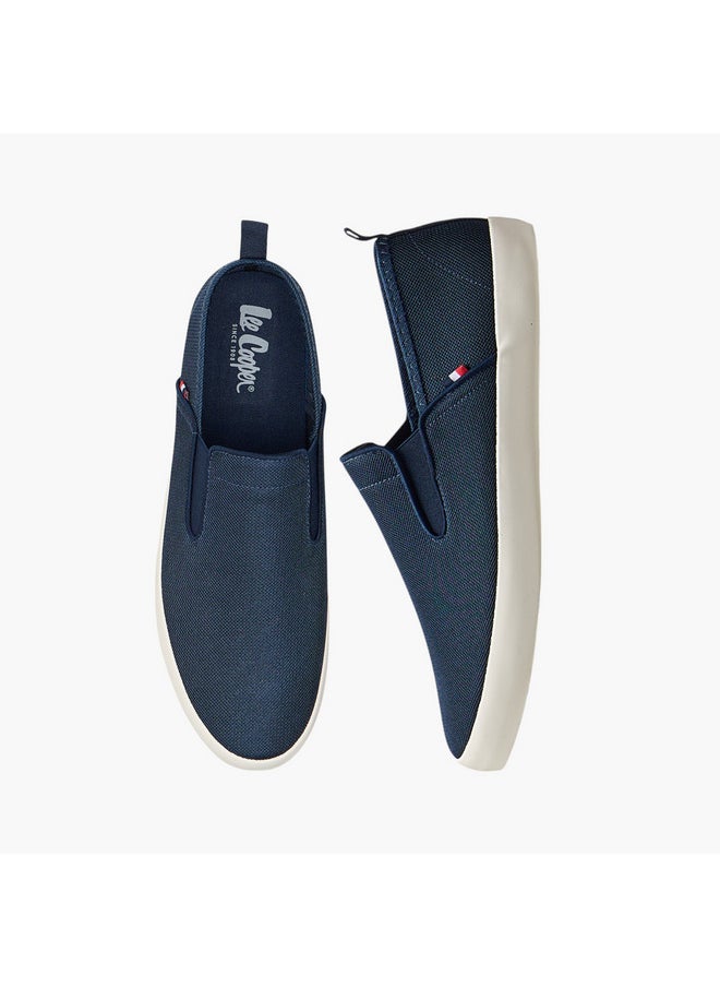 Men's Textured Slip-On Loafers