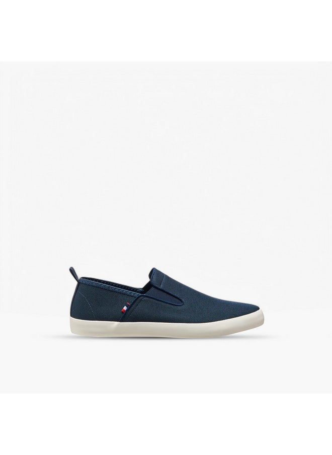Men's Textured Slip-On Loafers