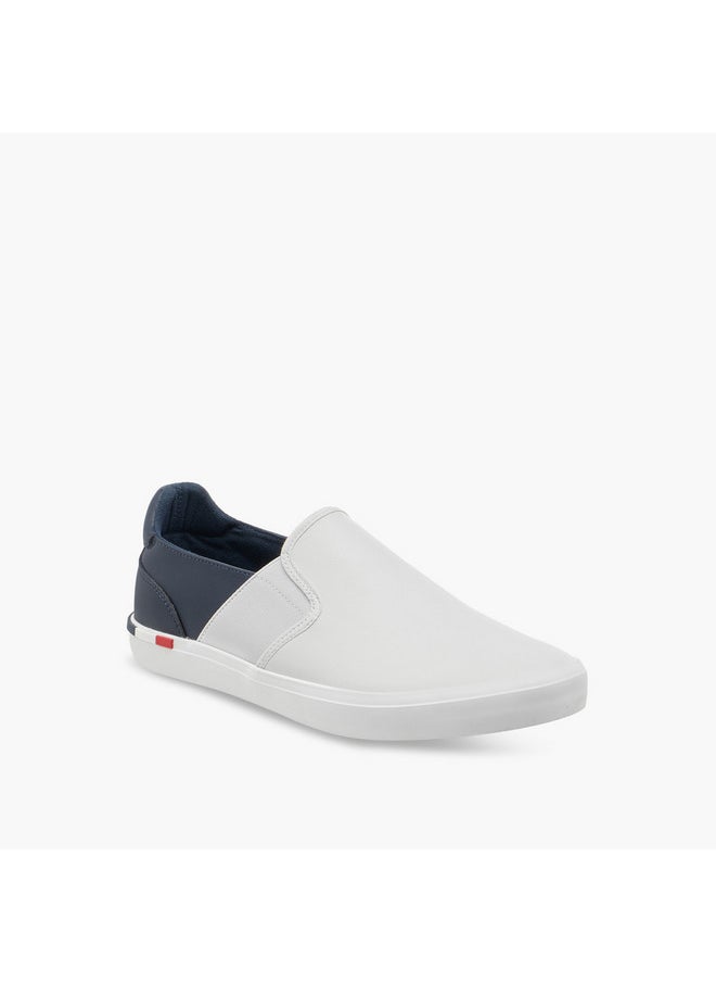 Men's Colourblock Slip-On Loafers - PZ-3051