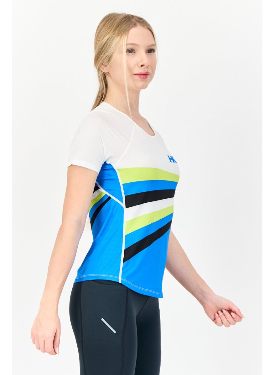Women Sportswear Fit Short Sleeve Training Top, White