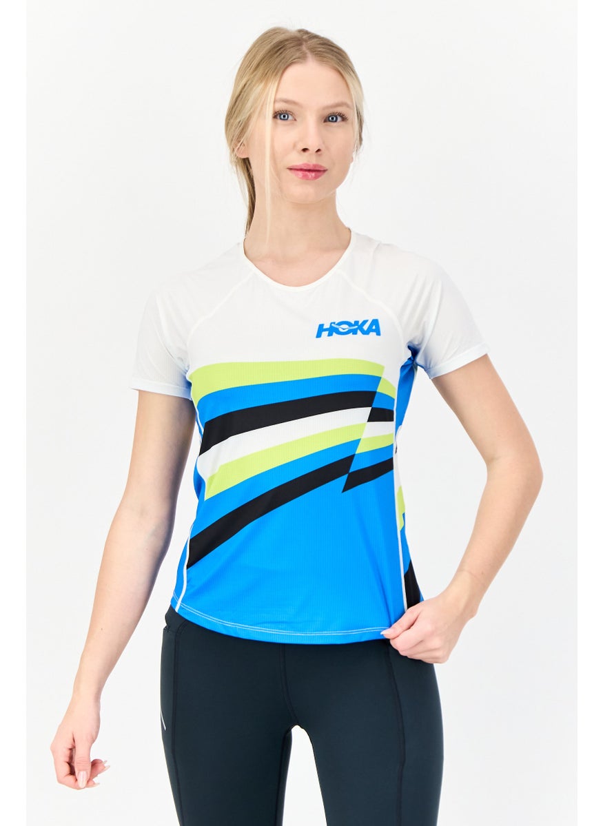 Women Sportswear Fit Short Sleeve Training Top, White