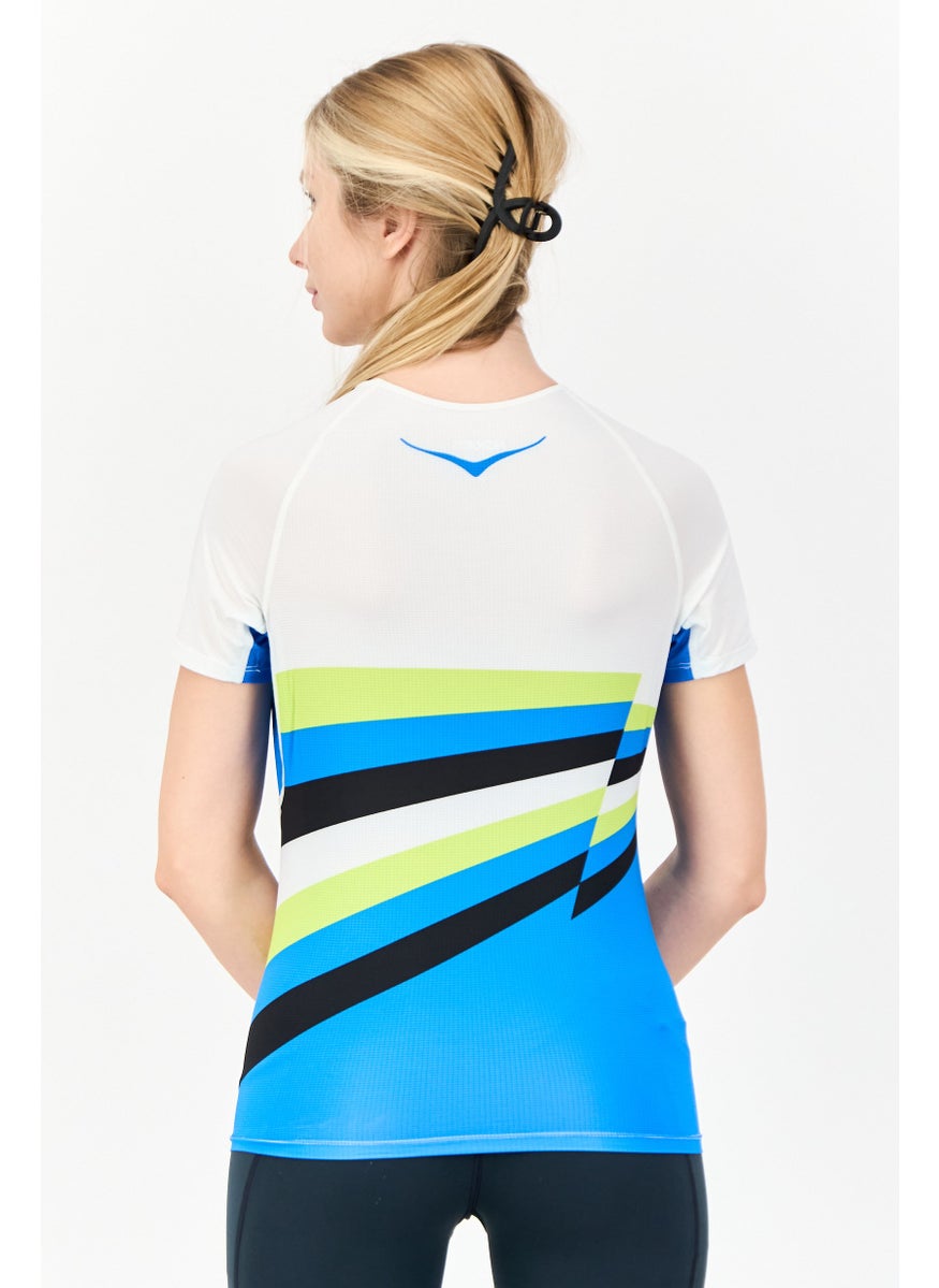 Women Sportswear Fit Short Sleeve Training Top, White