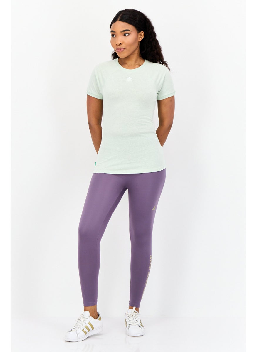 Women Sportswear Fit Outdoor T-Shirt, Light Green