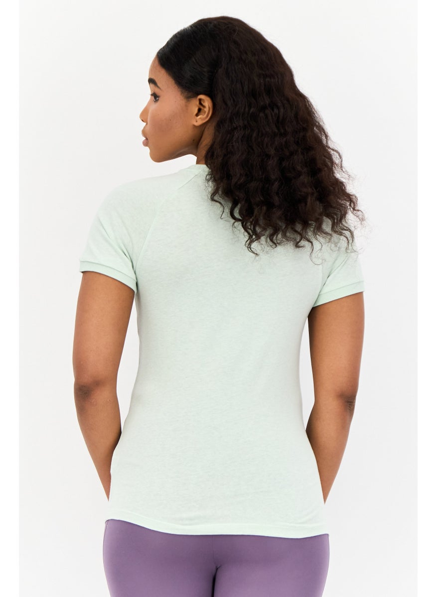 Women Sportswear Fit Outdoor T-Shirt, Light Green
