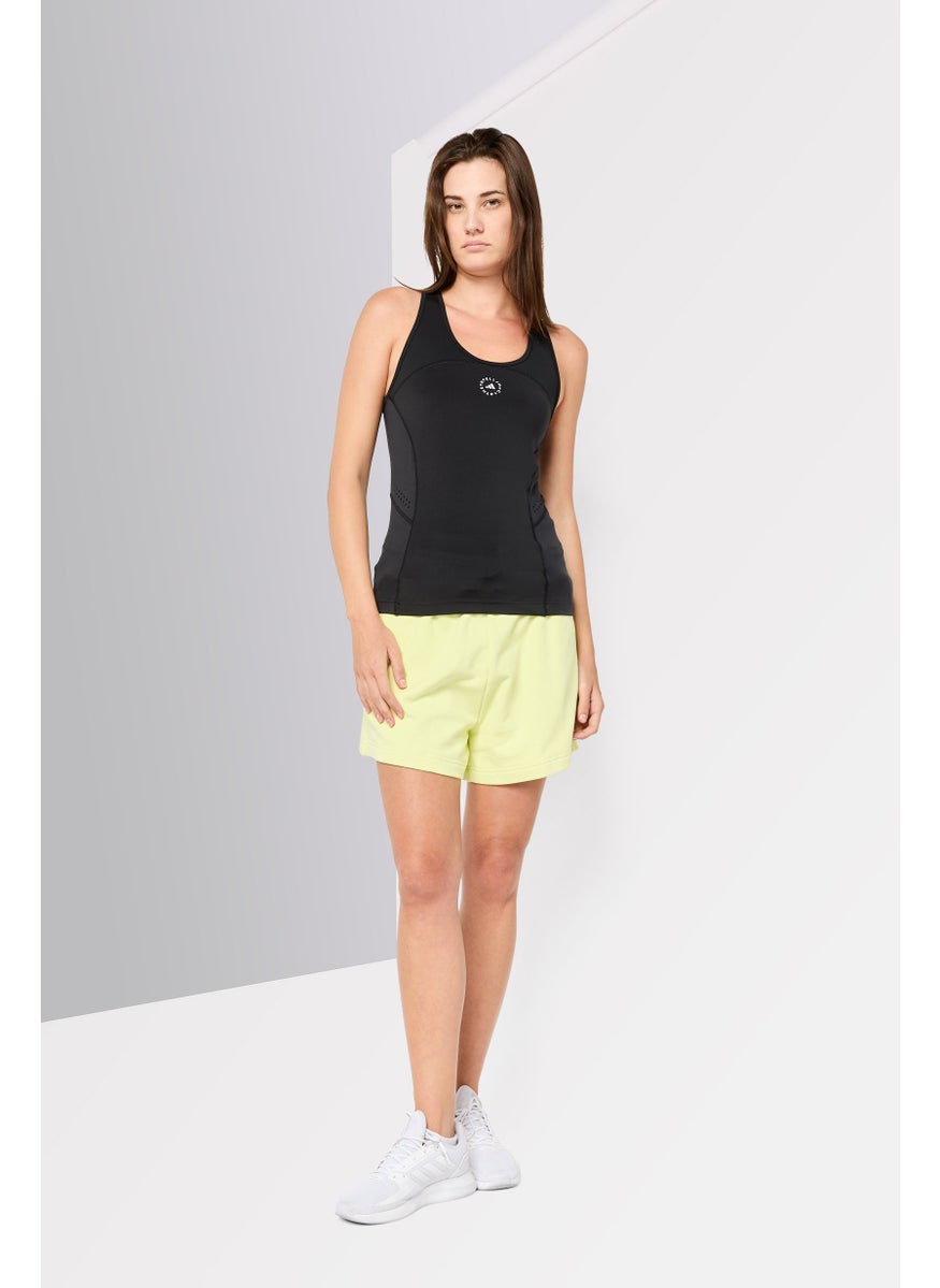 Women Sportswear Fit Sleeveless Training Tank Top, Black