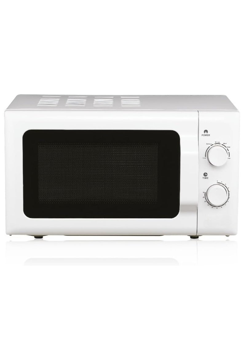 20L Microwave Oven with 1200W Power, 5 Preset Menus, 10 Power Levels – Grill, Reheat, Defrost, Child Lock, LED Display – Compact & Energy Efficient