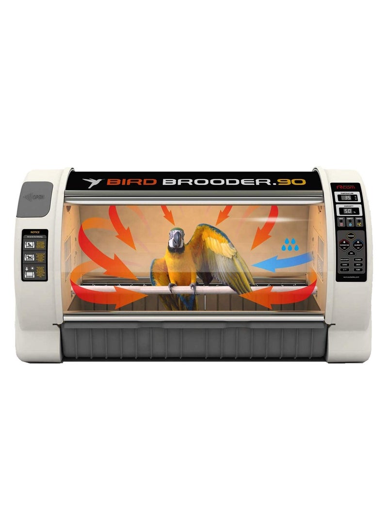 Bird Brooder 90cm Large Intensive care unit for Birds and Newborn Chick and Small Sick Chick