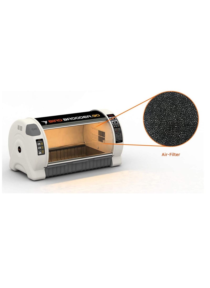 Bird Brooder 90cm Large Intensive care unit for Birds and Newborn Chick and Small Sick Chick