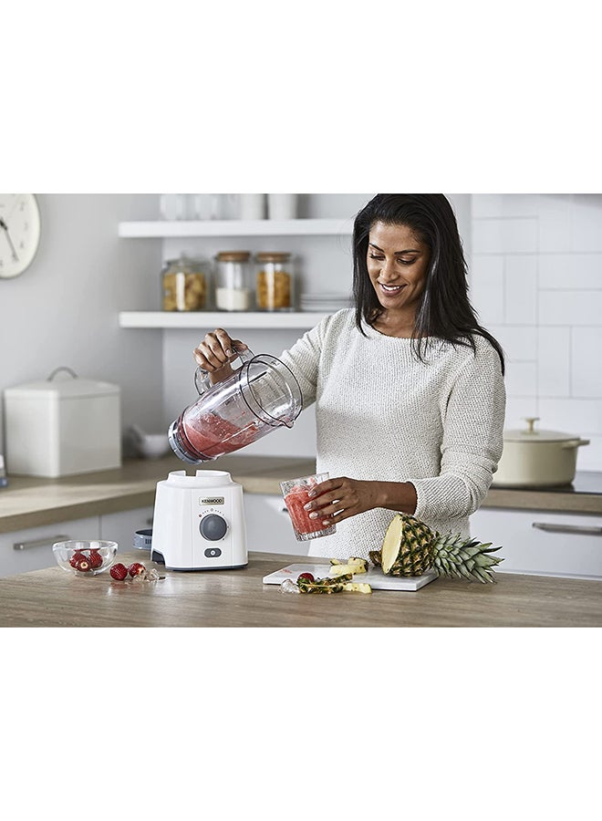 Blender Smoothie Maker With Multi Mill (Grinder/Chopper), Ice Crush Function 1.5 L 300.0 W BLP05.150WH White